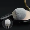 Brosse en bronze Black PRO #80 - Outil cosmétique pour poudre de brique souple à dessus rond extra large 230117