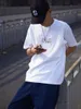 男性TシャツプリントTシャツコットン特大ビンテージ半袖