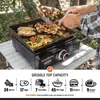 Blackstone Adventure Ready 17 Tabletop Outdoor Griddle Camping Equipment BBQ 240116