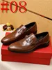 40 Modello Uomo Scarpe Casual Moda Scarpe in pelle da uomo Business Office Scarpe da sposa Uomo Scarpe da guida Mocassini Big Size 38-46