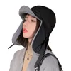 Casquettes de balle Mode coréenne Lei Feng Chapeau Femme Hiver Épaissi Coupe-vent avec peluche pour la protection chaude et froide
