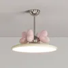 Kronleuchter Harz Liebe Licht Moderne Kinder Schlafzimmer Kronleuchter Lampen Rosa Lila Augenschutz Decke Hängende Lampe Für Wohnzimmer 40 cm 50 cm