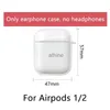 Casos de telefone celular cristal bonito fone de ouvido caso para airpods 1 2 caso silicone transparente capa protetora para airpods pro 3 caixa de carregamento yq240117