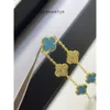 Van Jewelrys Clover Bilezik Dört Yaprak Tasarımcısı Clef Cleef Bilezikler Bilezik Tasarımcı Mücevher Moda Klasik Vanclefly Charm B