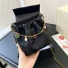 Designer Bag Mini Hobo Tote Gemstone Little Fortune Pouch Söt Chanelace Diamond Lattice Crossbody Purse