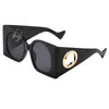 Top lunettes de soleil de luxe polarisant lentille designer femmes hommes lunettes senior lunettes pour femmes lunettes cadre vintage lunettes de soleil en métal avec boîte léopard WK 9855 9588