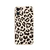 Casos de telefone celular Leopard Spot Apple 15 14 Phone Case Silicone Instagram Pacote Completo iPhone XR Case Adequado para 13 OXPD