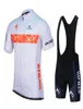 Novo Cycling Jersey Kit Summer Outdoor Set Rower Rower Contetyczny Bib Krótki żel Krótkie