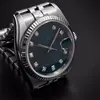 Zegarek damski w pełni automatyczny zegarek mechaniczny 41 mm stal nierdzewna pasek Diamond Watchen Waterproof Design Montre de Luxe Watch Designer Watch dla mężczyzn