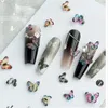 Decorazioni Nail Art Farfalla Unghie Strass Pietra Diamante Glitter Gioielli Goccia