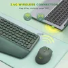 Klavyeler Seenda Split Ergonomik Kablosuz Klavye ve Fare Combo 2.4GHz USB Alıcı ERGO Klavyeleri 3 Ayarlanabilir DPI Bilgisayar J240117