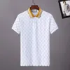 Nouveaux t-shirts d'été chauds polos à manches courtes imprimé lettre haut polo lâche hommes t-shirts concepteur causal pour homme vêtements hauts polos pour hommes taille asiatique M-3XL