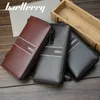 Spring new men's wallet business multifunctional zipper long section clutch large capacity money clip 020524a