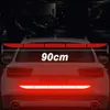 New 90cm Reflective Car Decal Safety Warning Reflector Tape Car Stickers Anti Collision Warning Reflector Sticker Auto Accessories