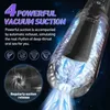 Andra hälsoskönhetsartiklar Masturbation Cup Deep Throat Real Vagina Stark sugande penis avsugning Maskin MANA MALLBATOR Dildo Vibrator för män Q240117