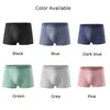 Sous-vêtements confortables respirant hommes boxer slips pochette souple shorts tronc sexy lingerie pour mari U convexe homme culotte la plus sexy