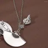 Brooches Bell Silver Plated Cheongsam Decoration Chinese Style Brooch Fan-Shaped Pin Women's Accessories Plum Blossom