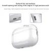 Étuis de téléphone portable Le plus récent étui de protection Transparent pour écouteurs Funda pour Airpods Pro 2 housse en TPU souple transparente pour écouteurs Airpods Pro 2e génération YQ240117