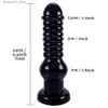 Outros itens de beleza de saúde Oversized Anal Plug Dildos Estimular ânus e Vagina Butt Plug Masturbador Pênis Macio Dilatador Anal Brinquedo Adulto Q240117