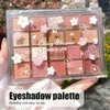 24H Palet Parelachtige Oogschaduw Glitter Aardekleur Oogschaduw Glanzende Oogschaduw Pallet Make-up Pigmentos Para Ojos Cosmetisch 240116