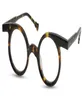 Männer Brillen Rahmen Marke Frauen Retro Runde Brillenfassungen Myopie Gläser Thailand Stil Brillen mit Klare Linse7331403