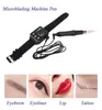 Professionell mikroblåsningsmaskin Pen Swatch Digital Rotary Tattoo Machine Gun för permanent smink 3D broderi Eyebrow Lip PMU 2152084