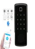 スマートフィンガープリントBluetooth WiFi制御Detadbolt Digital Door Lock with TTLock App 2010132782954