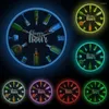 Настенные часы Happy Hour Wine Time O'Clock Booze Clock Man Cave Паб Бар Декор Ресторан Пьяница Алкоголь Подарки Винный завод Искусство