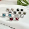 Designer David Yuman David Yuman Jewelry Bracelet Xx Sterling Silver Multicolor Earrings Popular 5a Zircon Earrings