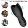 Other Health Beauty Items Automatic Male Masturbator Cup Black 10 Speed Vibrator Penis Delay Massager Glans Stimulate 18+ Adult For Men Q240117