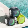 Portable Speakers Mini Wireless Bluetooth Speaker Outdoor Portable Waterproof Subwoofer High Power Stereo Bass 2400MAH FM Radio TF Card Sound Box J240117