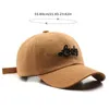 Bollmössor Lyckliga broderier Snapback Casual Baseball Cap Solid Color Simple Dad Hat Unisex Sun Hats For Women Men YQ240117