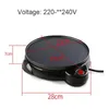 220V 2000W 650W Kitchen Electric Crepe Maker Paratha Chapati Flat Bread Pizza Tortilla Cooking Tools Appliance Bakeware 240116