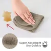 Towel Kitchen Dish Towels Cotton Cloths For Dishwashing Super Soft Absorbent Weave Beach Oversized Hand