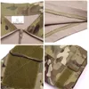 Men Long Sleeve Cargo Shirt Blouses Camo Military Tactical Shirts For Men Quick Dry Camping Fishing Army Shirt Man Clothing 3XL 240117