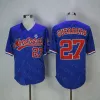 Anpassade män kvinnor ungdom vintage montreal expon jersey baseball 12 tom brady 27 vladimir guerrero 34 bryce 34 Harper pedro martinez dawson tim regn gary