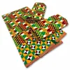 D véritable Kente cire Africain Ankara imprimé Batik Tissu haut Tissu Ghana Patchwork couture robe de mariée artisanat bricolage Pagne 240117