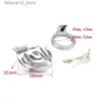 Other Health Beauty Items Men's Chastity Lock Stainless Steel Ultra Breathable Cock Cage Penis Bondage Cages 4 Sizes Penis Rings Chastity Devices Q240117