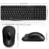 Keyboard Rapoo Wireless Mouse and Keyboard Combo do PC Laptop Desktop Tablet hebrajski/ arabski układ J240117