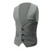 Vest Men Single Breasted Suit Vests Mens Waistcoat Vintage Formal Party Business Blazers For Wedding Gilet Homme 240116