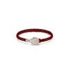 Bracciale Swarovski Designer Lusso Moda Donna Uomo Qualità originale Orchidea Cuore Blocco Amanti Piccola collana di design per fidanzata Regalo Qixi