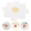 Platos de vajilla desechables, juego de cubiertos para niños, papel de flores para feliz cumpleaños, suministros de decoración para fiesta de Baby Shower