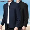 Loose Mens Business Jacket Brand Office Dress Jackets and Coats Casual Social Outerwear Male Coat Black 3XL 240116