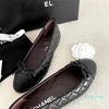 Chaussures habillées de luxe Designer femmes chaussures décontractées de qualité supérieure fille cadeau carrière en caoutchouc chaussures de danse