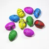 60pcsロットノベルティギャグおもちゃ子供おもちゃかわいい魔法のhatch化growinanimal dinosaur eggs for Kids教育贈り物gyh zz
