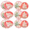 Dîner jetable 1 Set 20pcs Papier de Noël DÉCORATIONS DE PARTÉ (COULEUR ASSORTÉ)