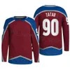 Anpassad hockey 22 Fredrik Olofsson Jersey 20 Ross Colton 12 Ryan Johansen 90 Tomas Tatar 28 Miles Wood 27 Jonathan Drouin 3 Jack Johnson 8 Cale Makar Youth Women Men Men