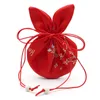 Shopping Bags Jewelry Organizer Travel Pouches Classic Chinese Embroidery Ears Style Party Wedding Gift Packaging Bag