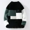 Sweaters men 2023 Winter Letter pattern thick sweater Student youth sweaters autumn Men's wool pullovers full size S3XL 240116