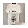 T-shirts pour hommes T-shirts pour hommes 2022Ss IH Nom Uh Nit Masque T-shirt Hommes Femmes Haute Qualité Pearl Man Graphic Tee Coton Tops Été Court S Dhnuz